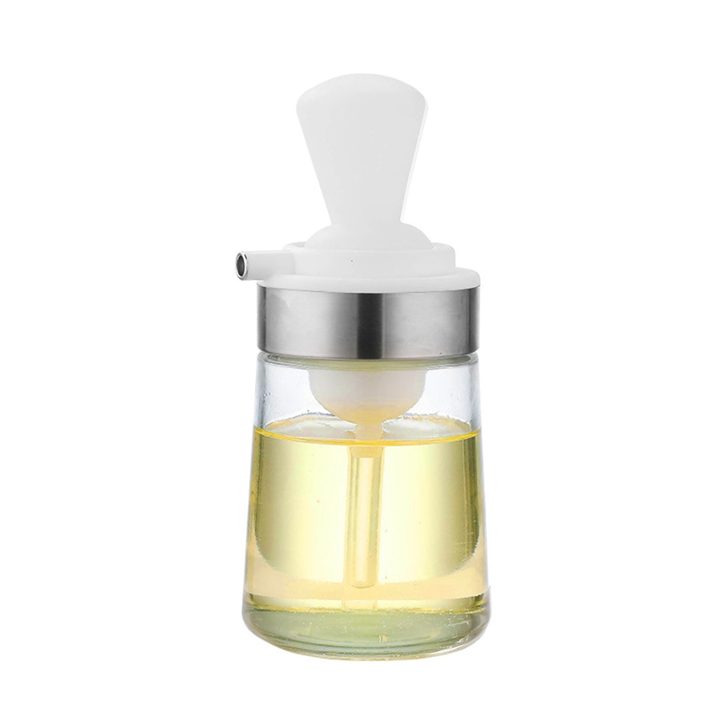 2-in-1 Olive Oil Spray Dispenser with Silicone Brush