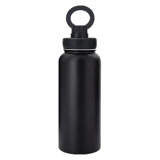 Insulated Water Bottle With Magnetic Phone Mount 1000ml