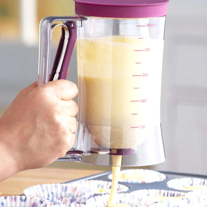 Batter Dispenser – Perfect for Pancakes, Cupcakes, and Muffins