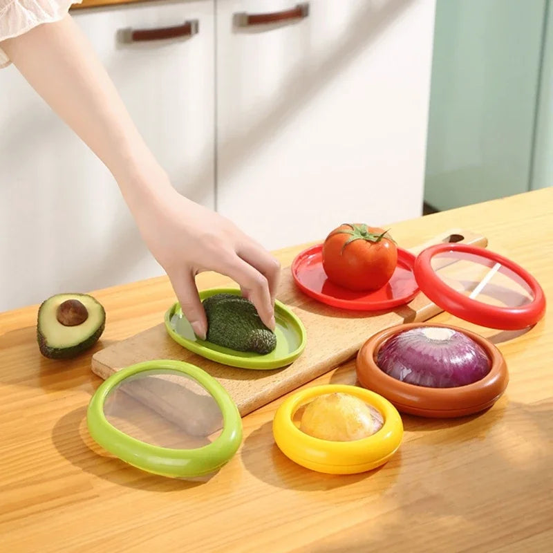 Fridge Organizer Container – Keep Avocados, Lemons, and Onions Fresh