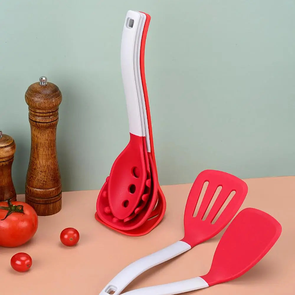 Silicone Cooking Utensils Set – 6-Piece Non-Stick Spatula Collection"