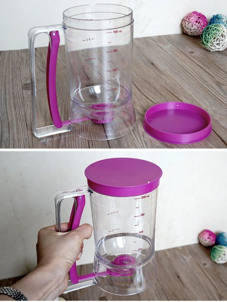 Batter Dispenser – Perfect for Pancakes, Cupcakes, and Muffins