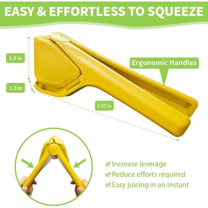 Easy-to-Use Lemon Squeezer with Built-In Strainer – Max Juice Output"