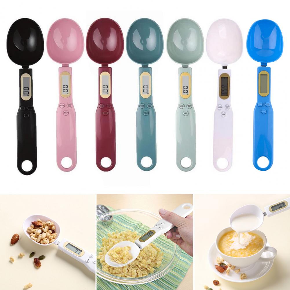 Digital Measuring Spoon Scale – 0.1-500g LCD Display