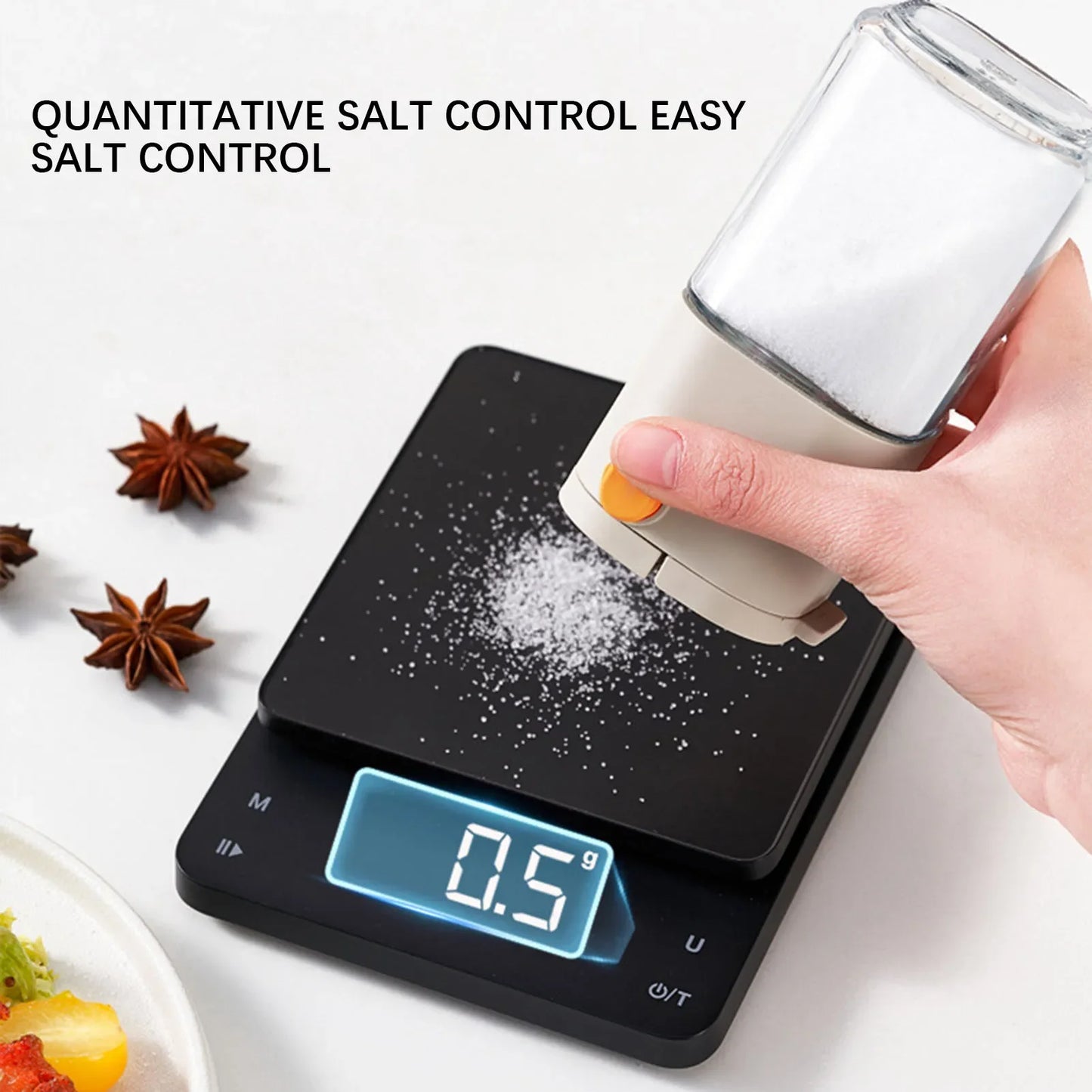 Precision Salt Dispenser – 180ml