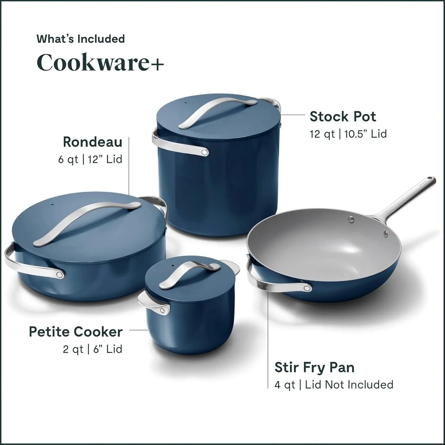 Collection Specialty Cookware Set Navy