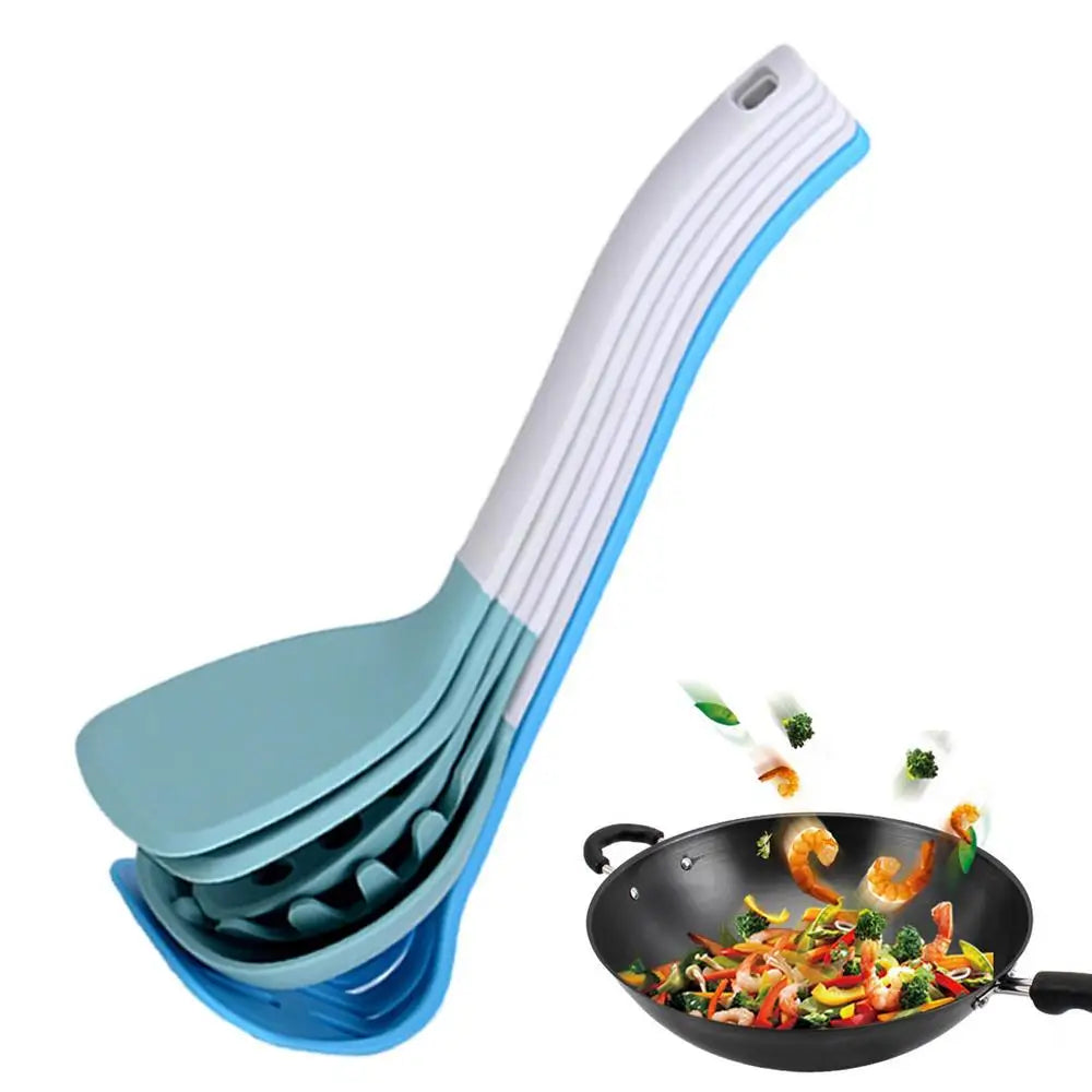 Silicone Cooking Utensils Set – 6-Piece Non-Stick Spatula Collection"