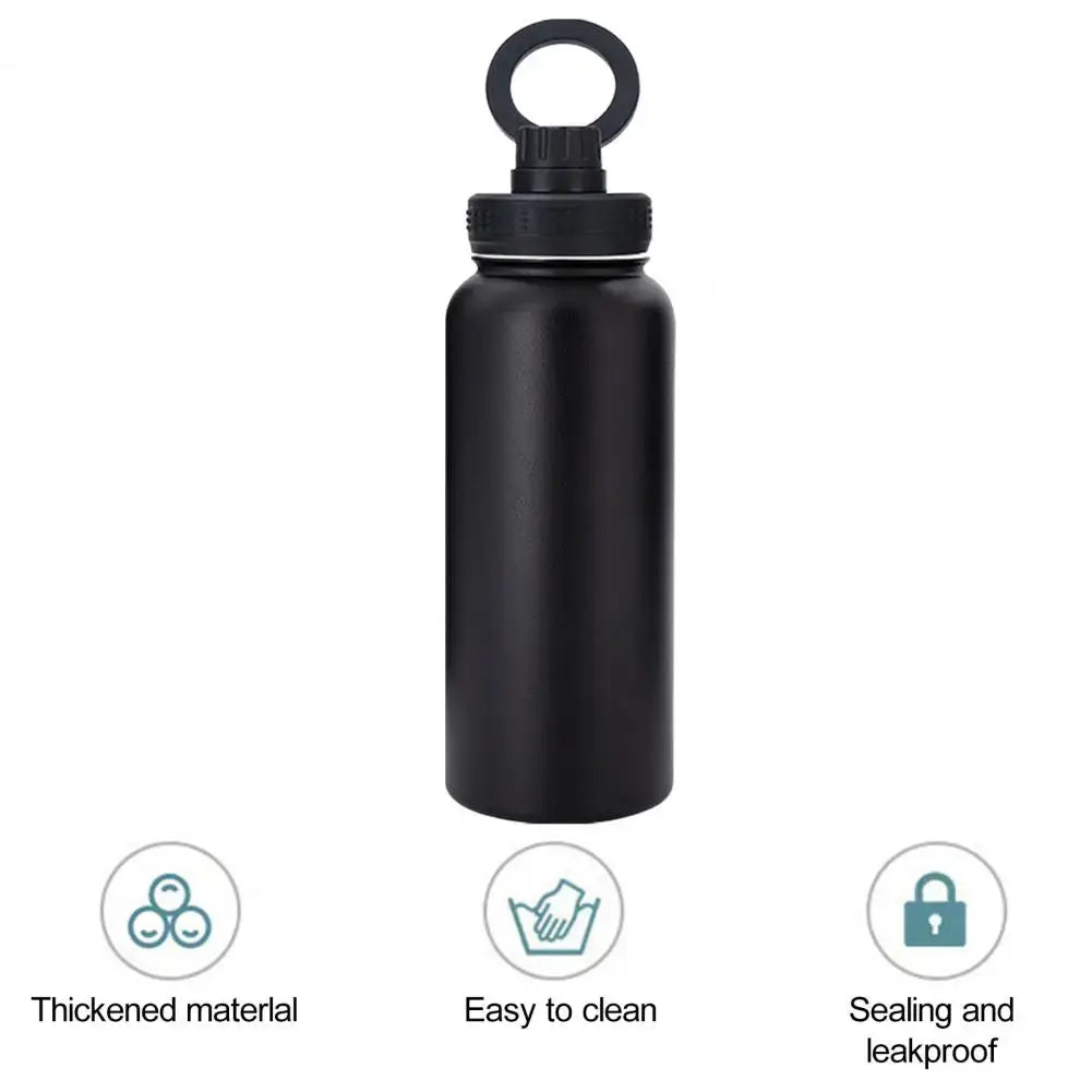 Insulated Water Bottle With Magnetic Phone Mount 1000ml