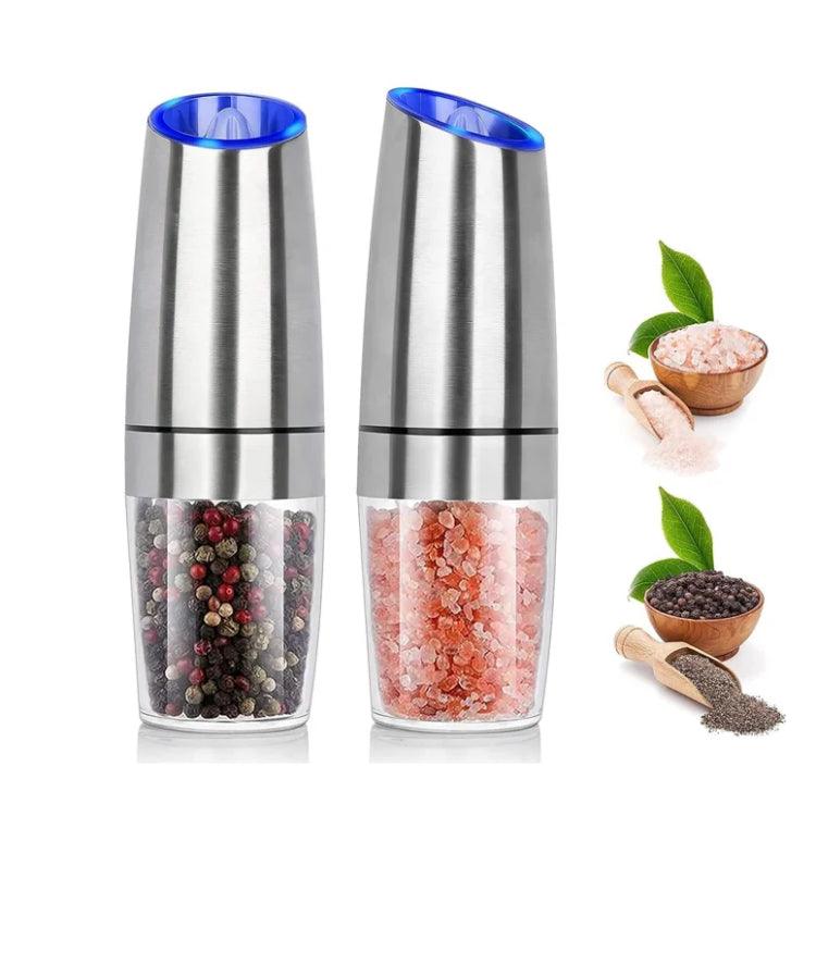 The Perfect Pair - Electric Salt & Pepper Grinder Set of 2! - Quoi Deux Neuf