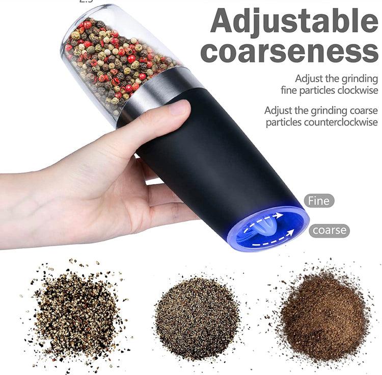 The Perfect Pair - Electric Salt & Pepper Grinder Set of 2! - Quoi Deux Neuf